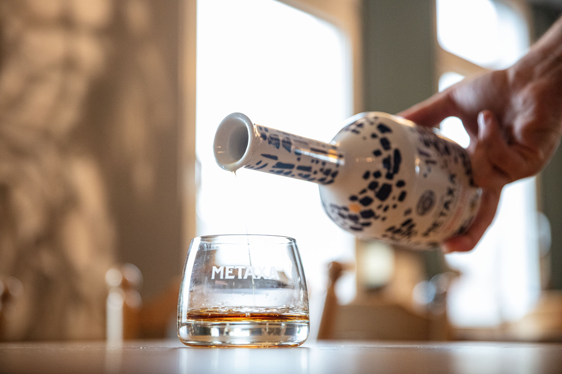 Ein Glas Metaxa